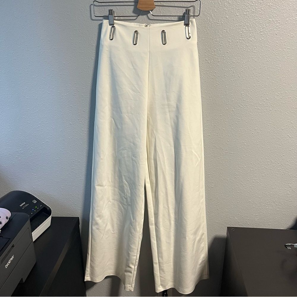 SUPERDOWN Wide Leg High Rise Pant - Picture 1 of 8